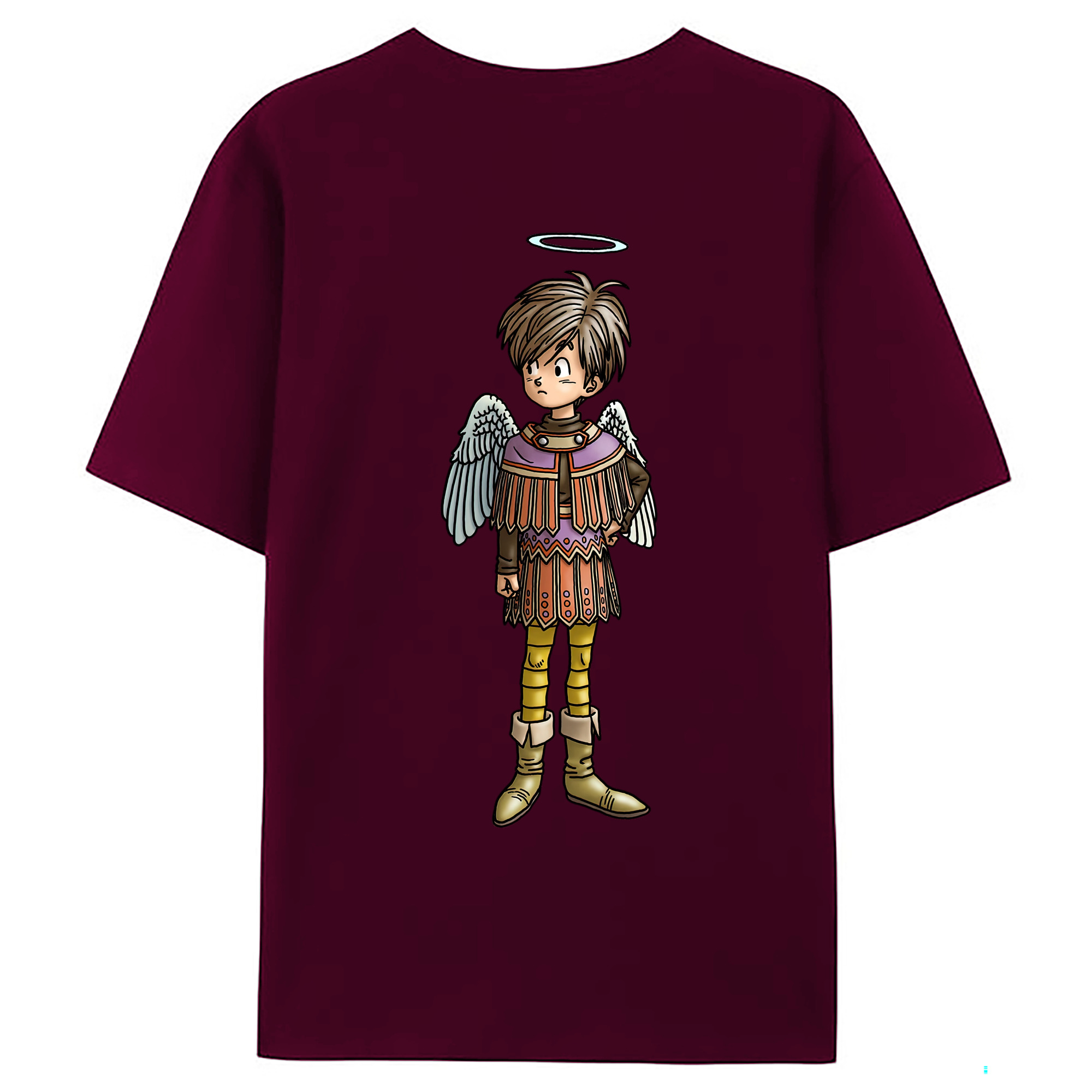 （画像用） ドラゴンクエスト Doragon Kuesuto Dragon Quest レディース半袖Tシャツ(バックプリント)